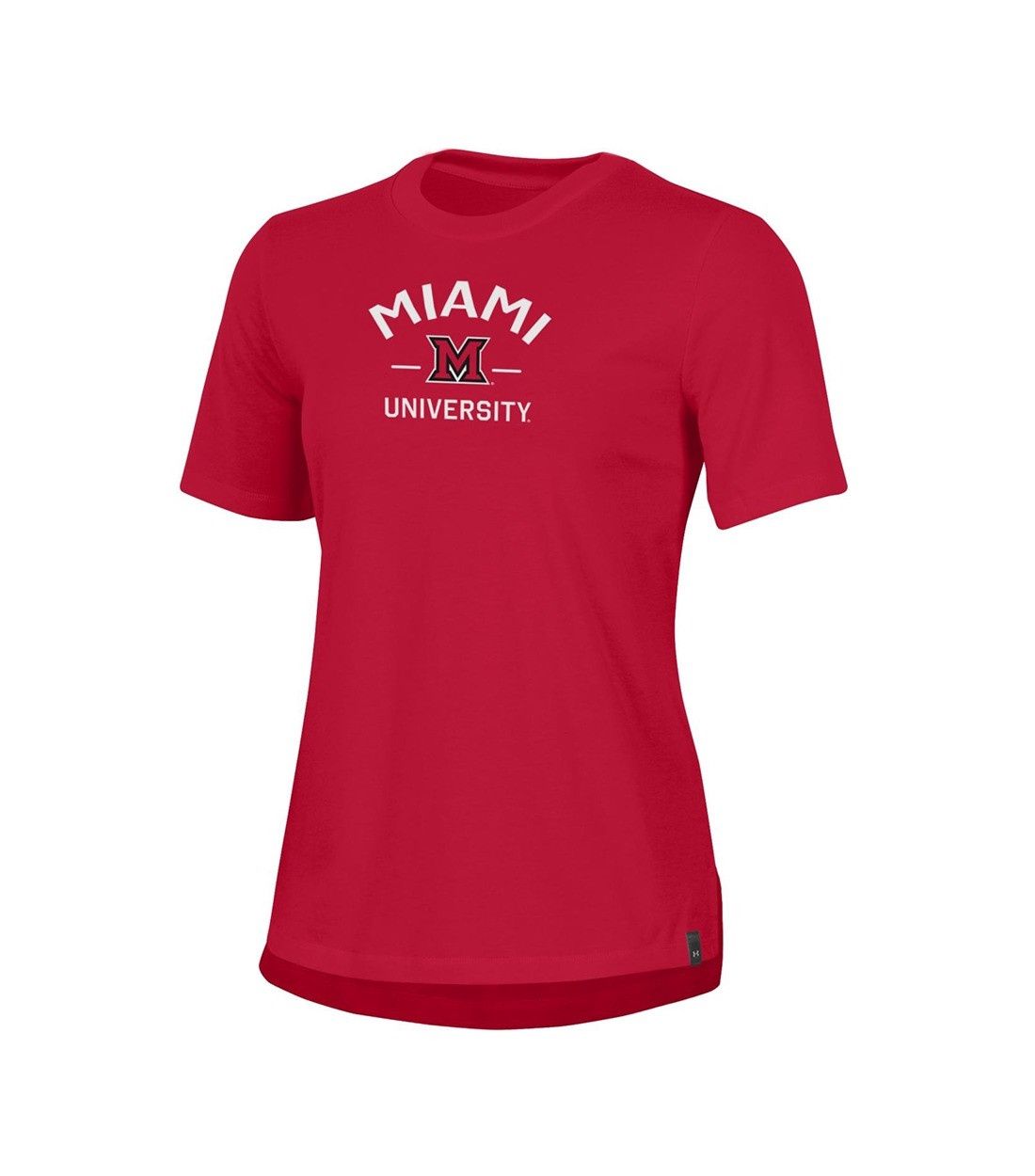 Under Armour Women's Miami University Red Tee, Size: XS