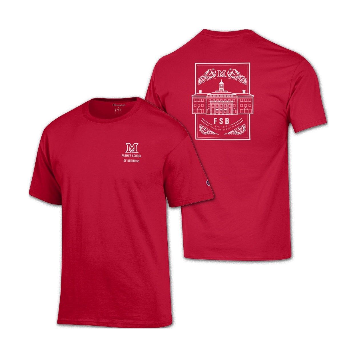 Champion Miami University Farmer School of Business Tee, Size: 2XL