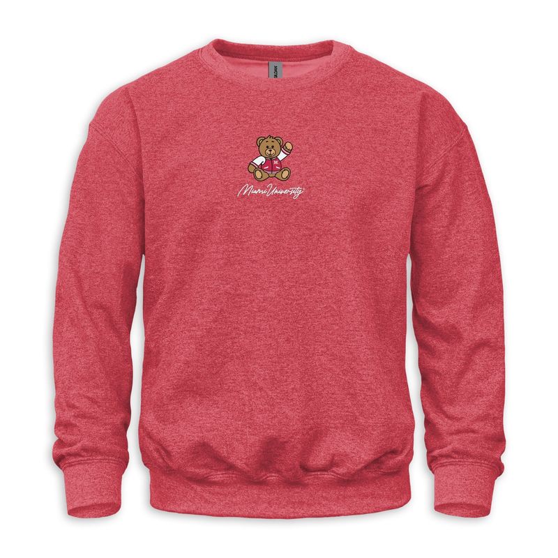 New Agenda Embroidered Jacket Bear crew