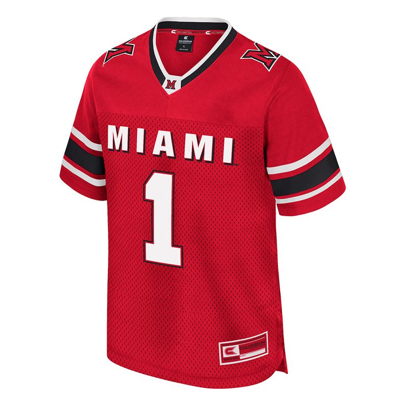 Youth Colosseum Miami University RedHawks Football Jersey