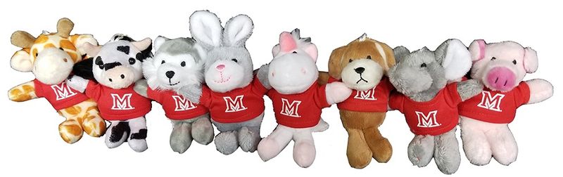 STUFFED ANIMAL KEYCHAIN