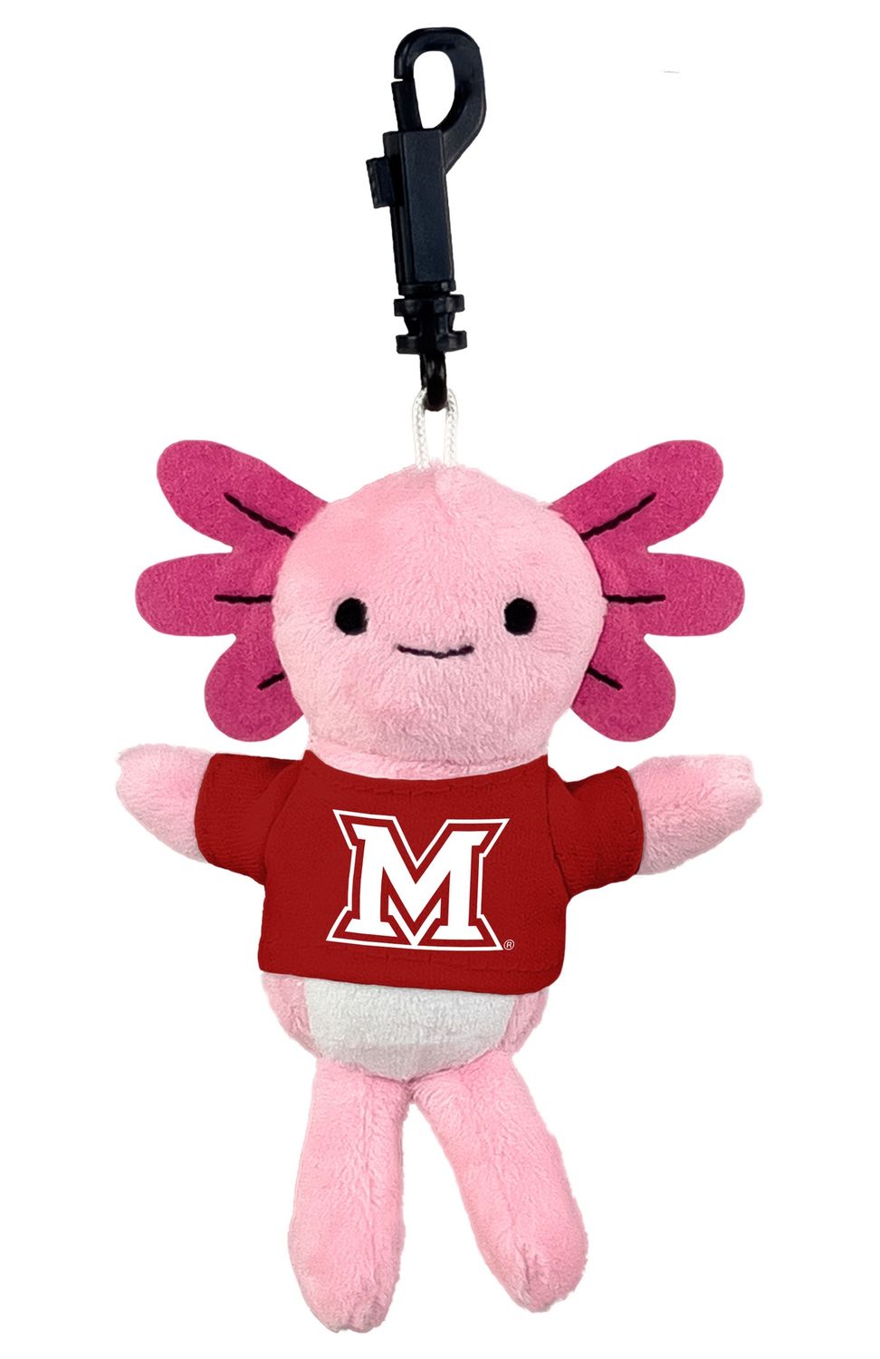 STUFFED ANIMAL KEYCHAIN, Color: AXOLOTL