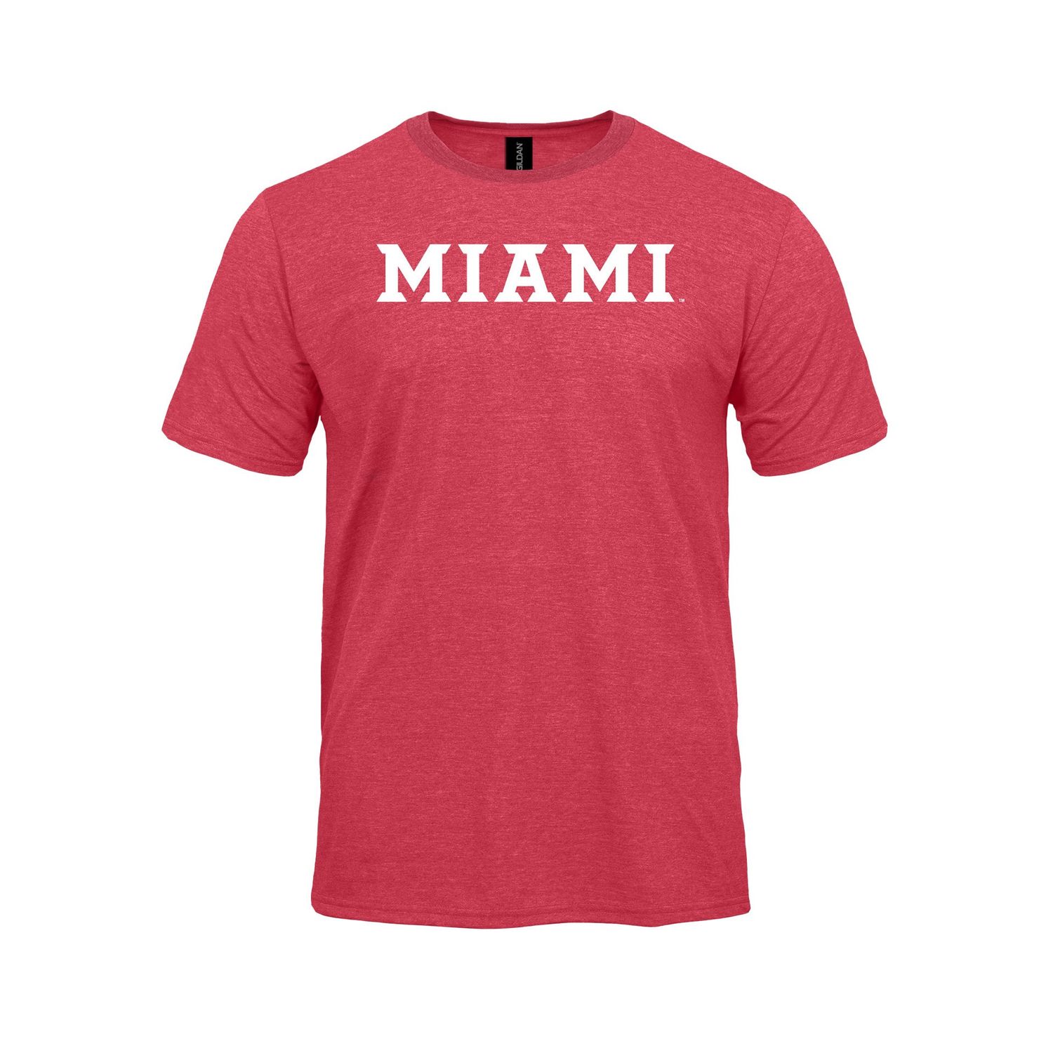 Miami RedHawks New Agenda Ultra Soft T-shirt, Color: RED, Size: S