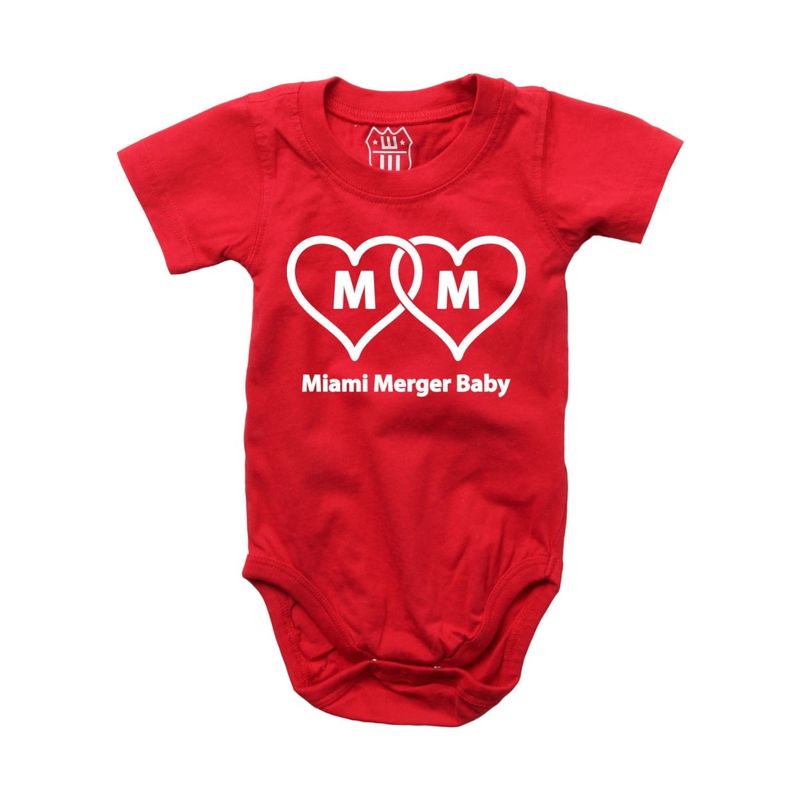 Wes &amp; Willy Miami Merger Baby Onesie