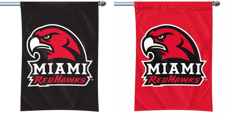 Miami University 40x28 HawkHead Banner