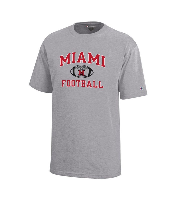 Champion Youth Miami University Football Tee