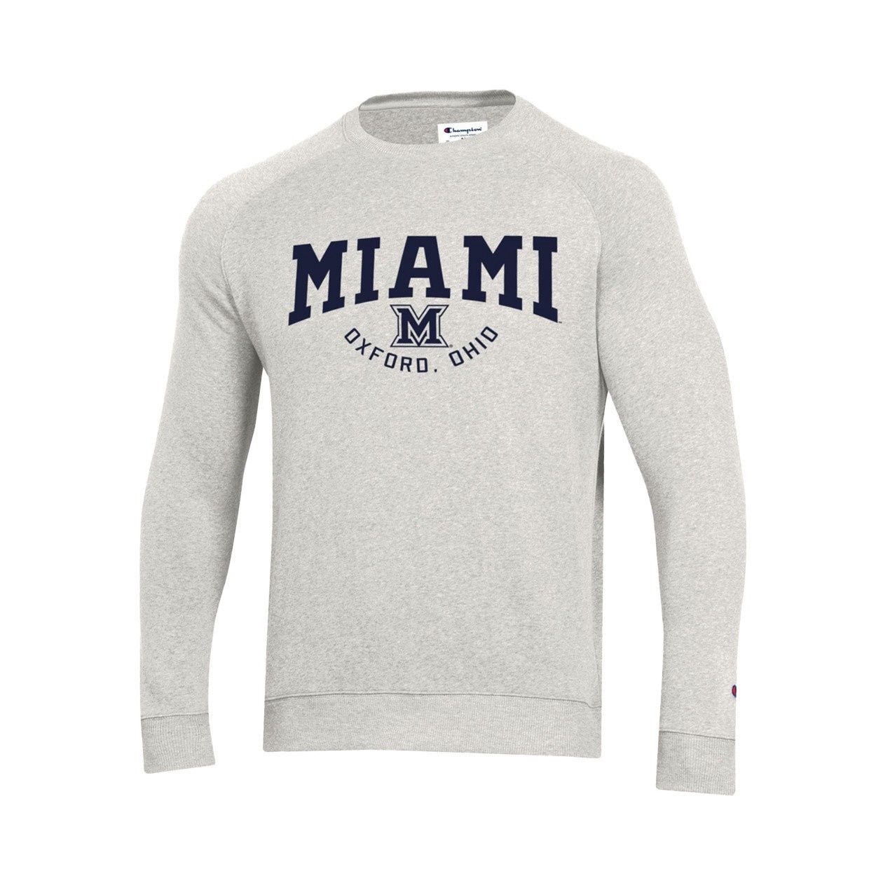 Miami RedHawks Champion MIAMI/"M" Crew, Size: 2XL
