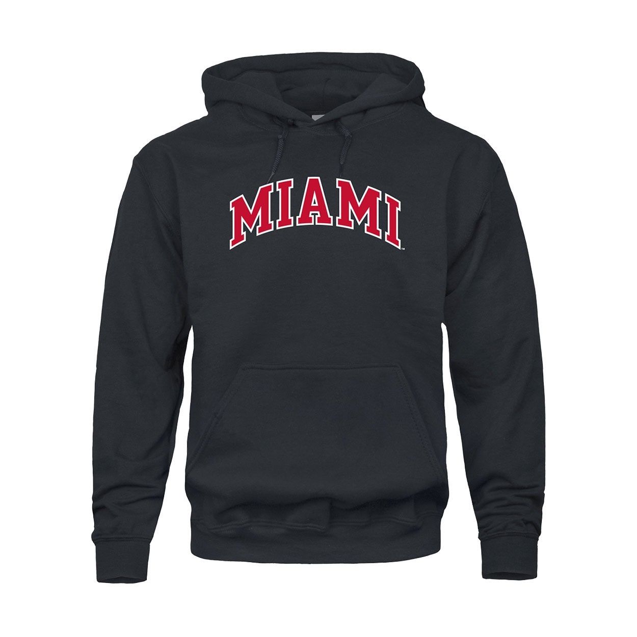Miami University Hooded Sweatshirt, Size: 2XL