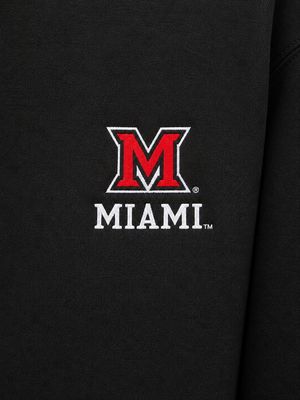 MIAMI REDHAWKS   MIAMI OF OHIO ナイロンピステ Champion Miami University RedHawks Black 1/4 Zip Fleece | DuBois