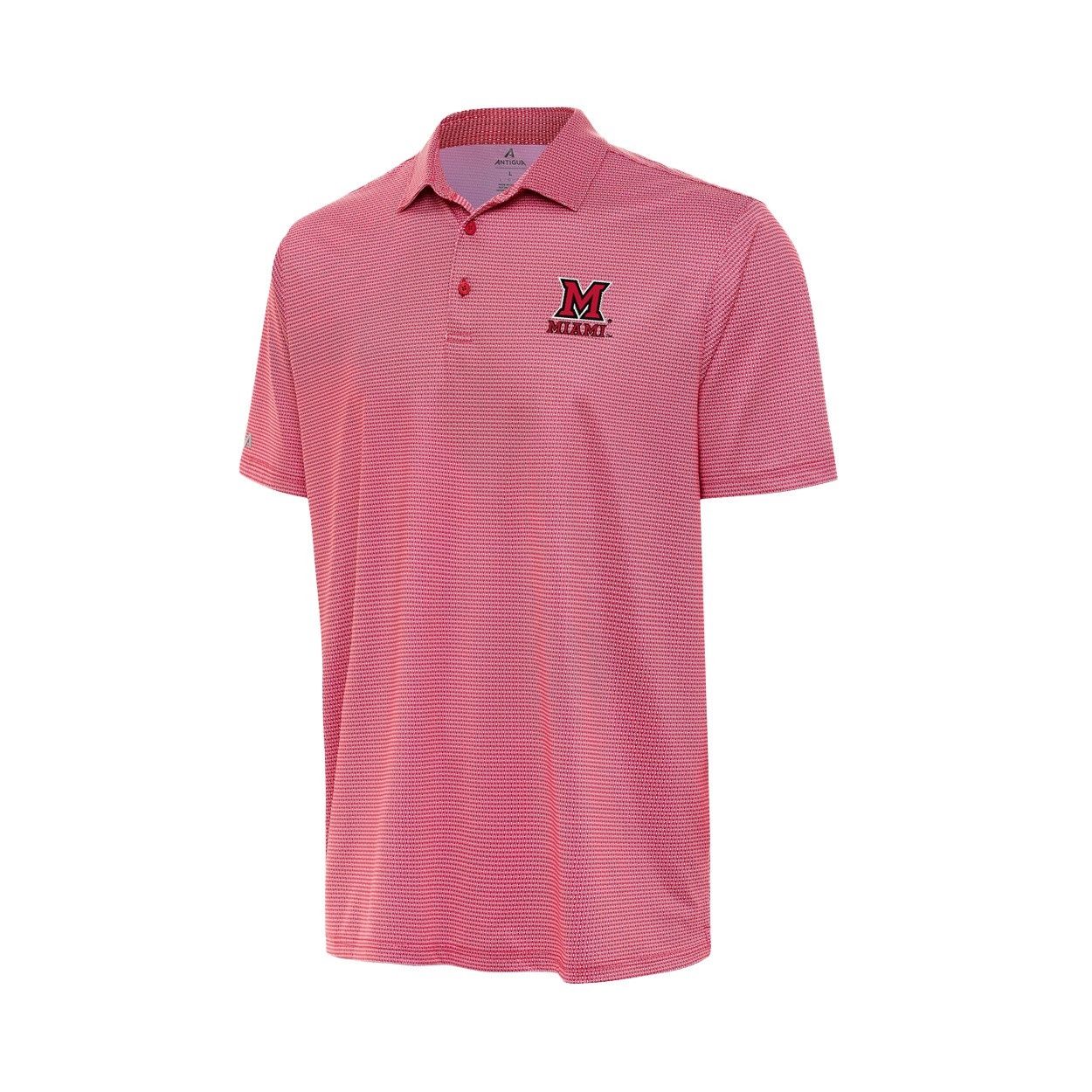 Miami RedHawks Antigua Patterned "M" Polo, Size: 2XL