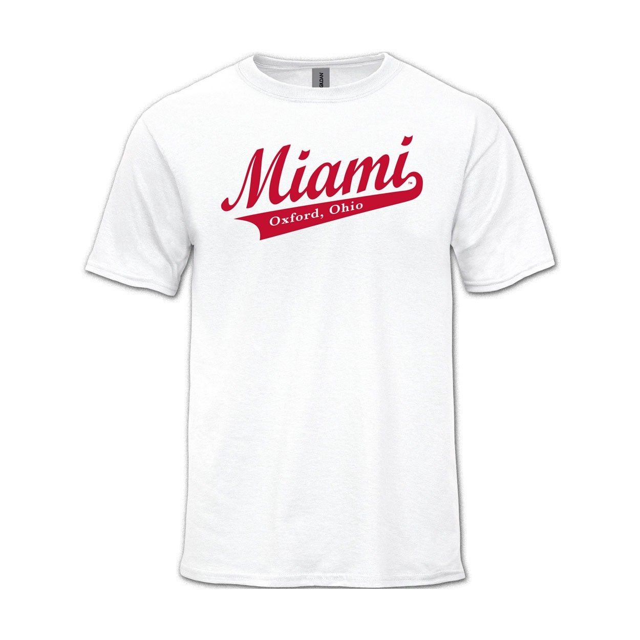 Miami Script w/ Tail Short Sleeve Tee, Size: 2XL