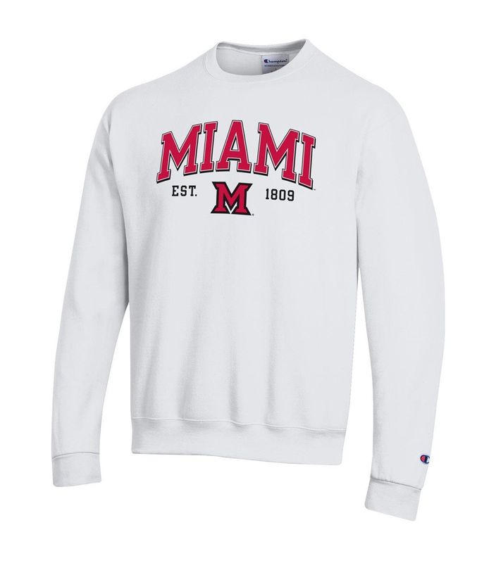 Miami Arched over Block "M" Crew