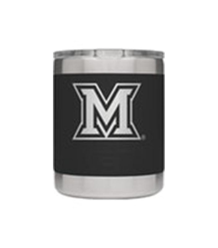 Yeti Miami University 10oz Black Tumbler