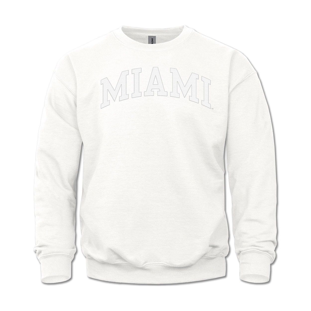 Miami Applique Tonal Crew, Size: 2XL