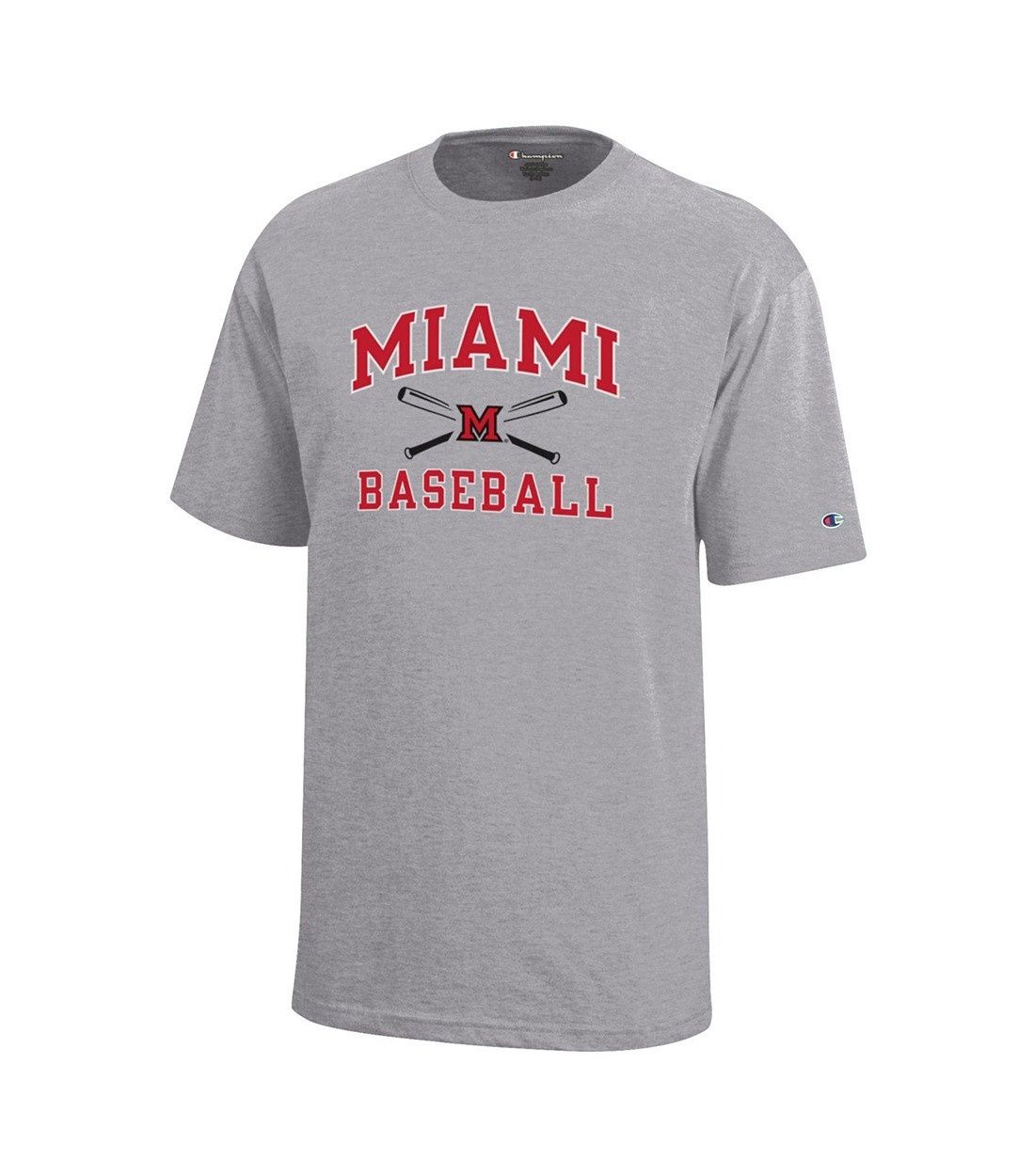 Champion Youth Miami University Baseball Tee, Size: XS