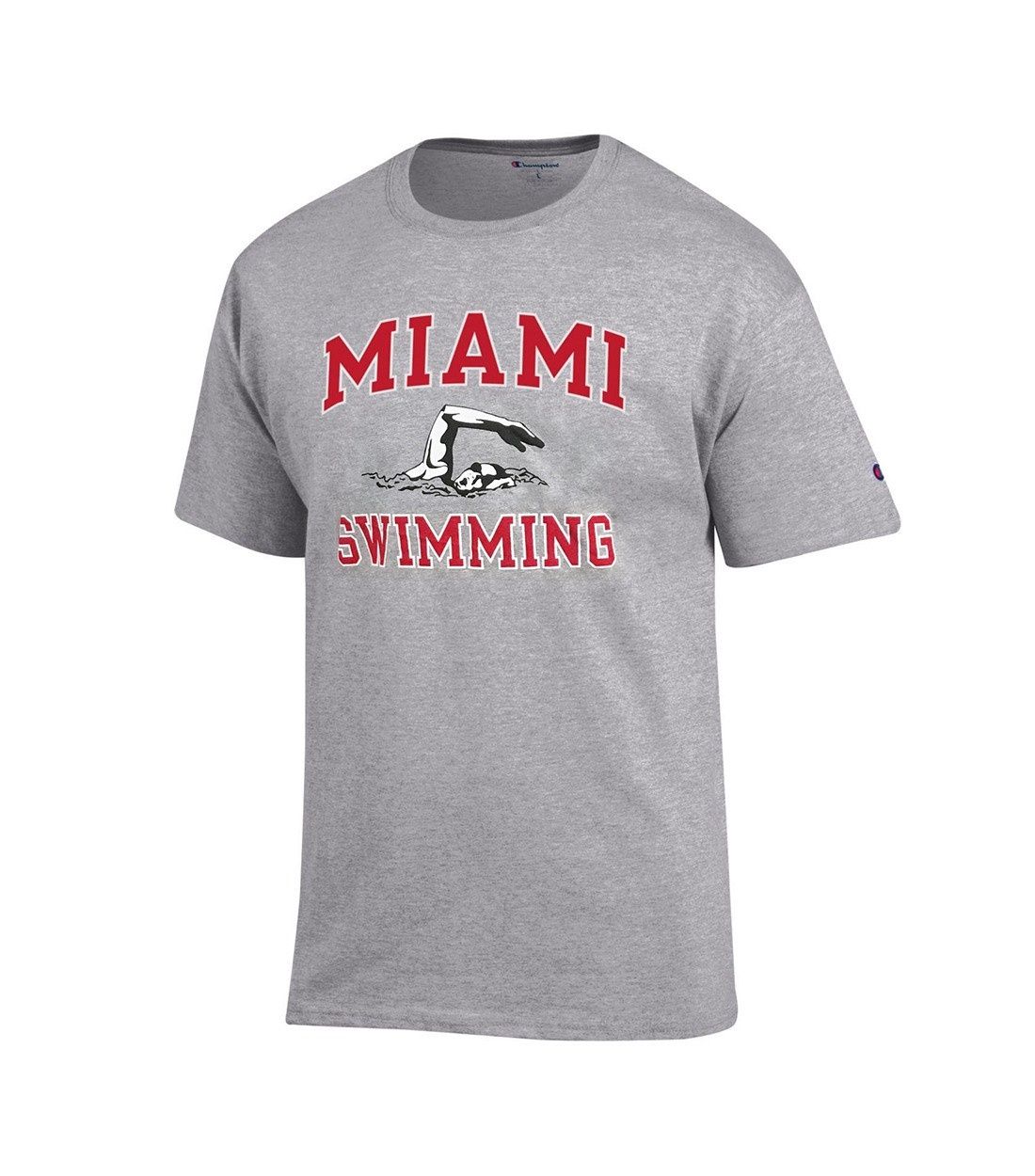 Miami University Swimming Short Sleeve Tee, Size: 2XL