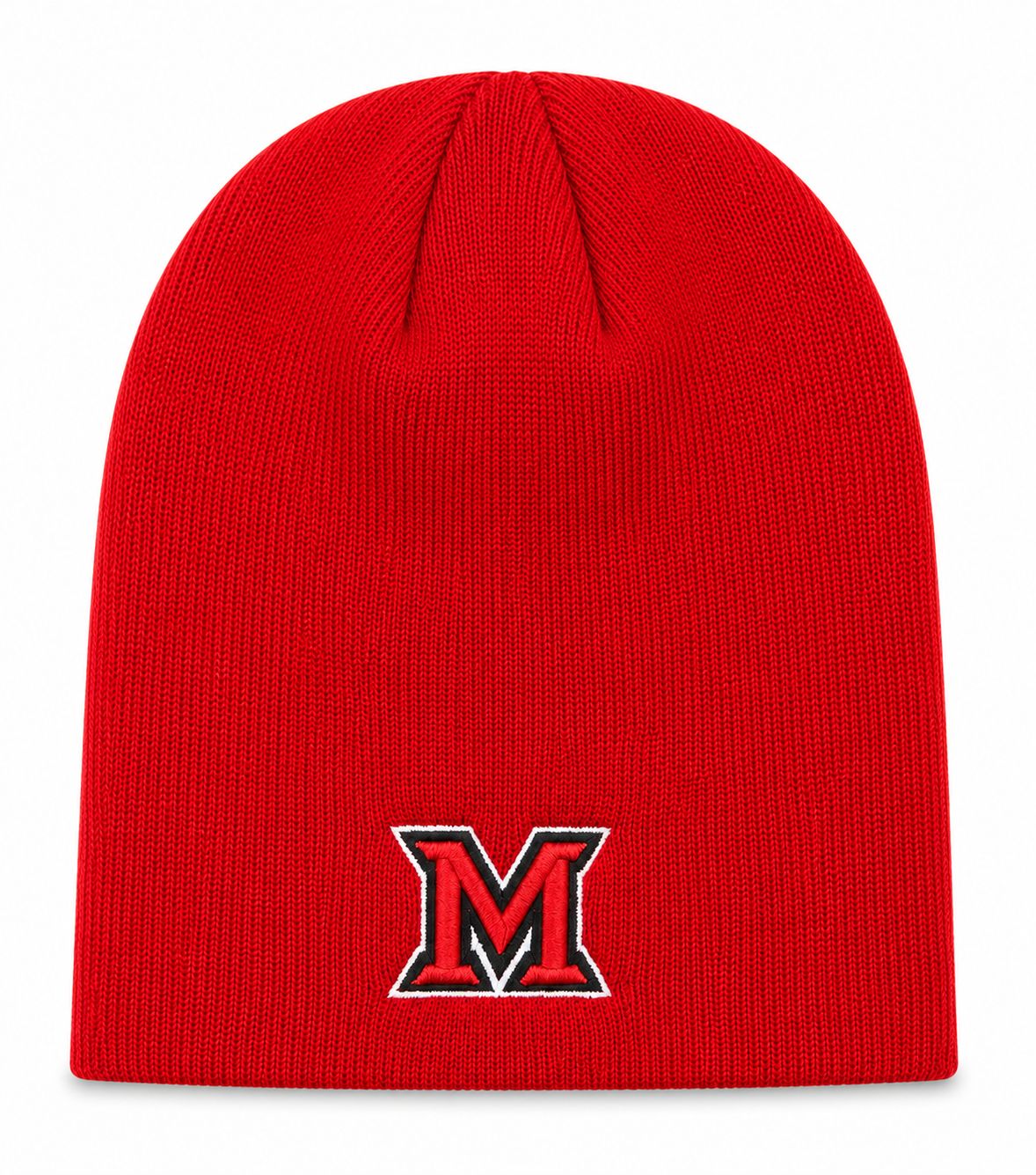 Zephyr Miami University Non-Cuffed Red Beanie
