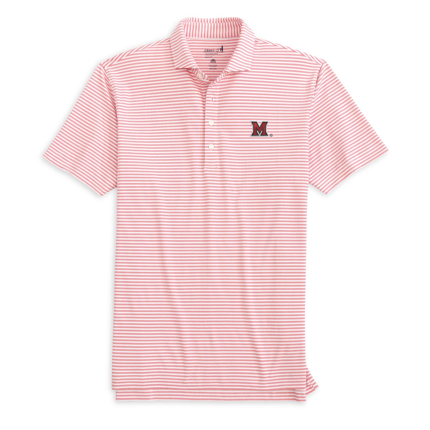 Johnnie-O Stetsons Stripe Polo, Size: S