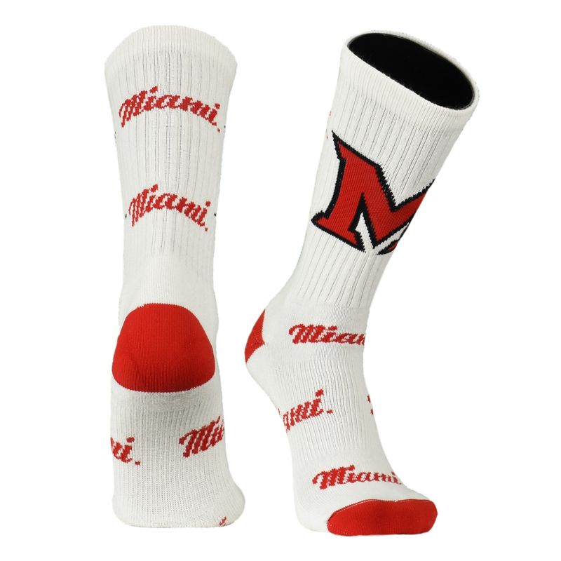 Super Mascot Crew Socks Script Miami