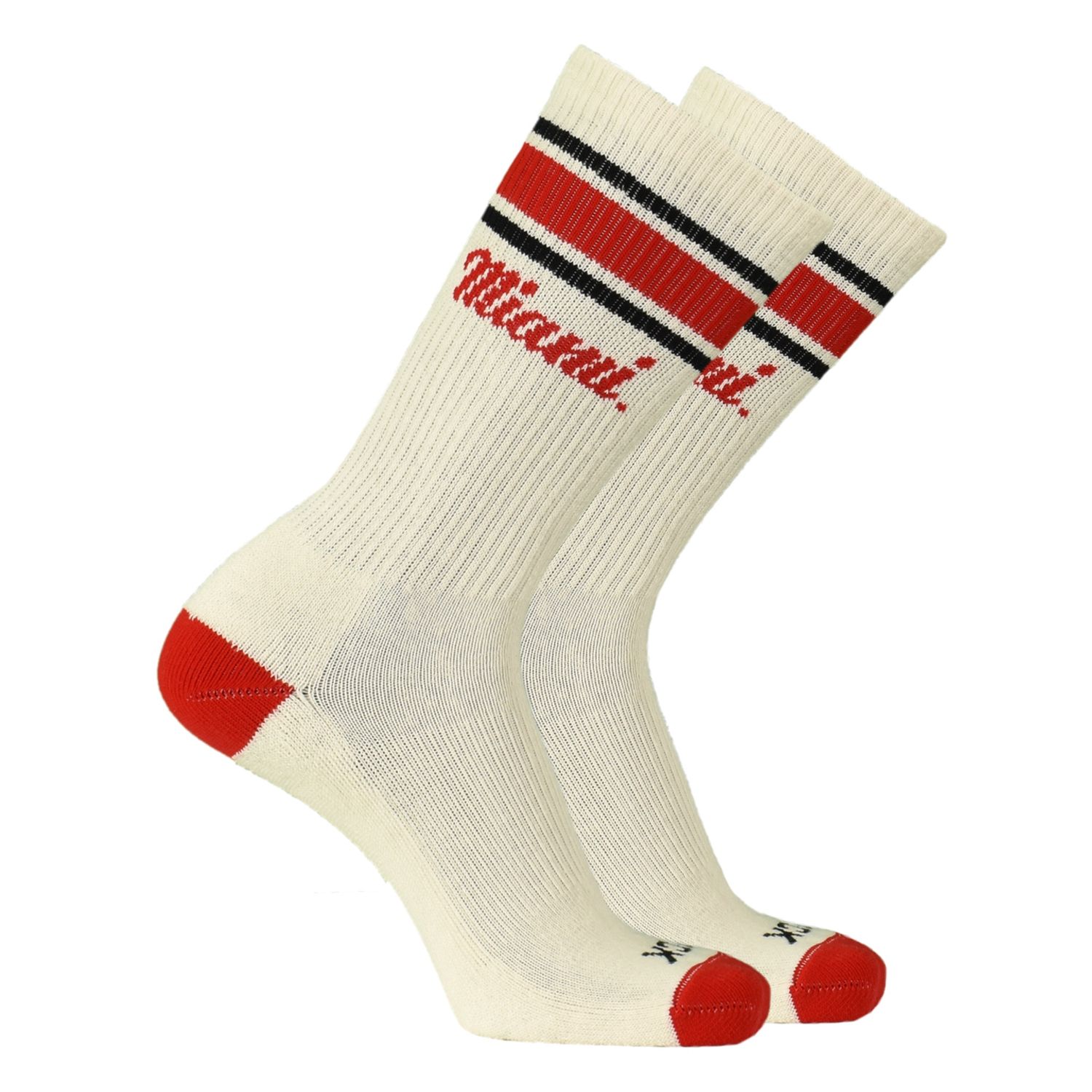 Vintage Stripe Crew Sock, Size: M