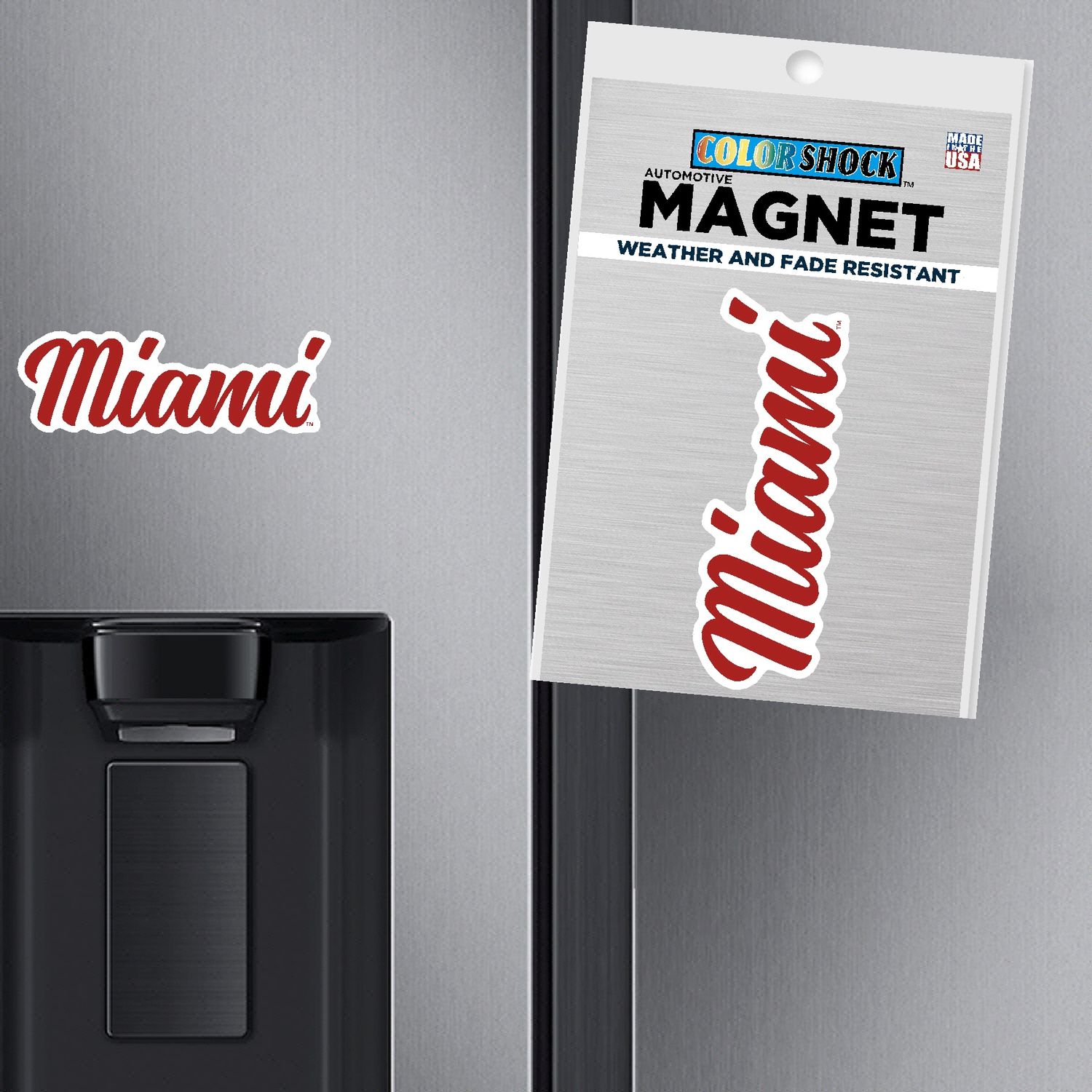 Miami Script Mini Magnet