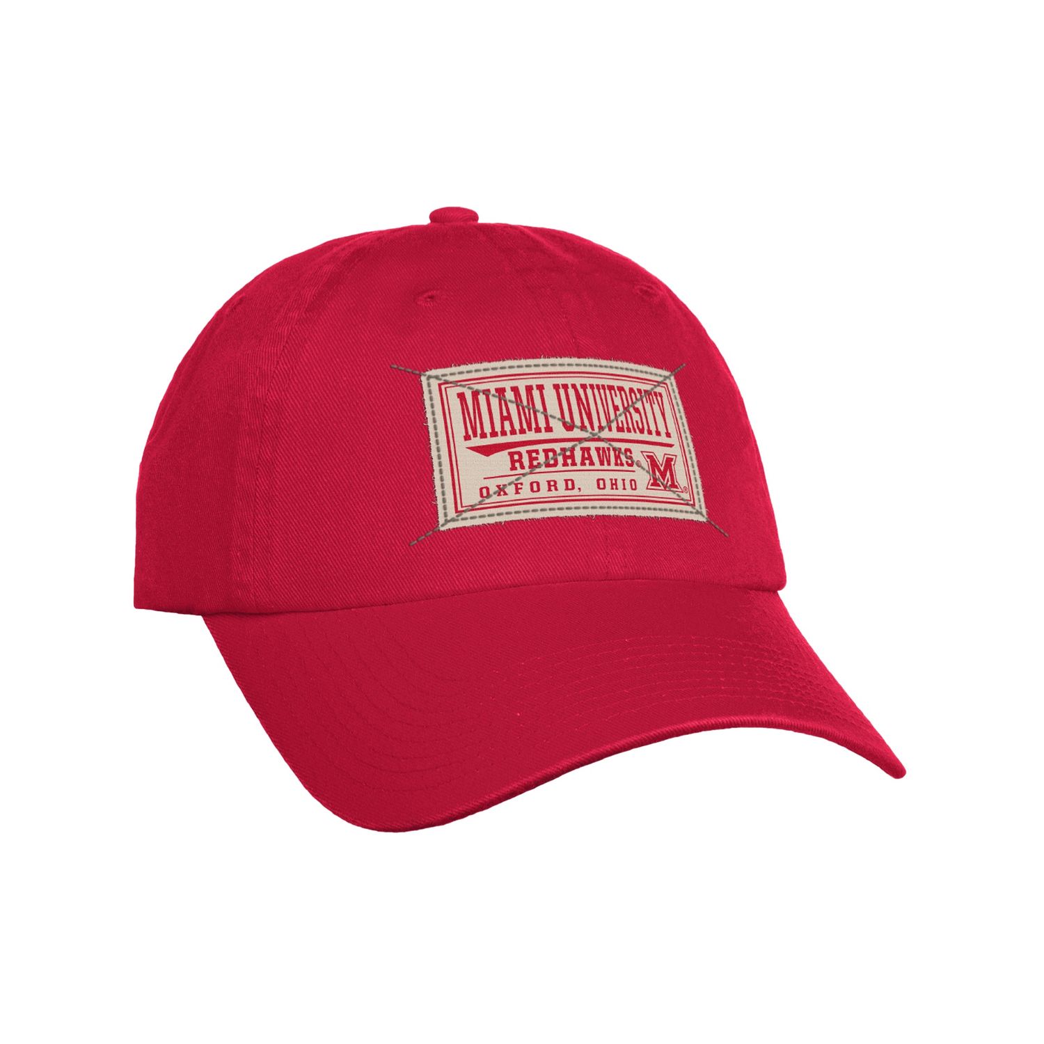 Red Hat with Sewn on Patch