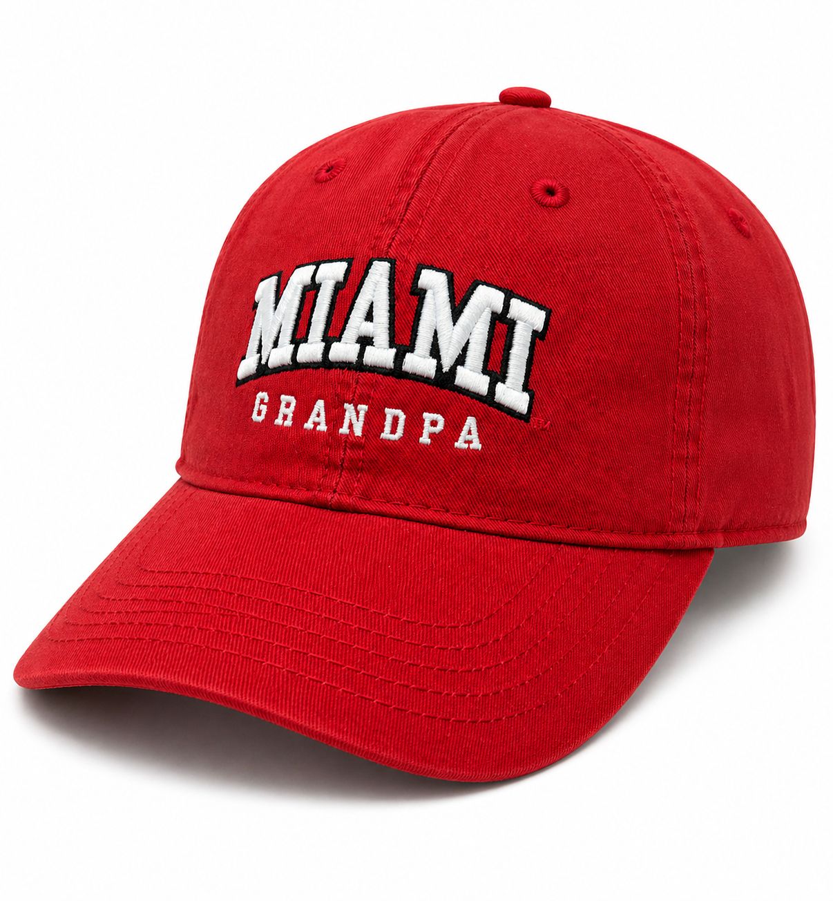 Legacy Miami University RedHawks Grandpa Adjustable Hat – Scarlet