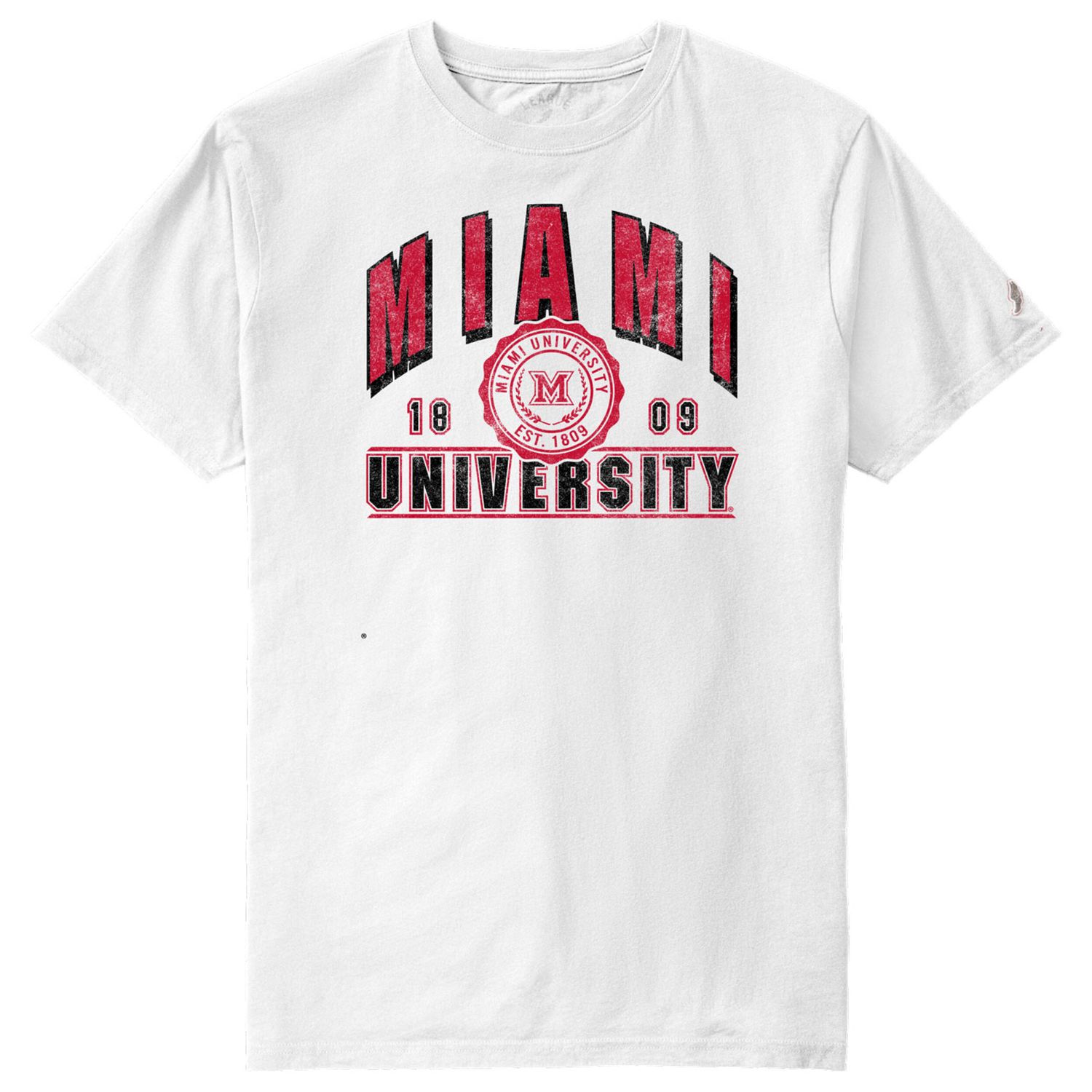 Miami University All-American Distressed Seal T-Shirt