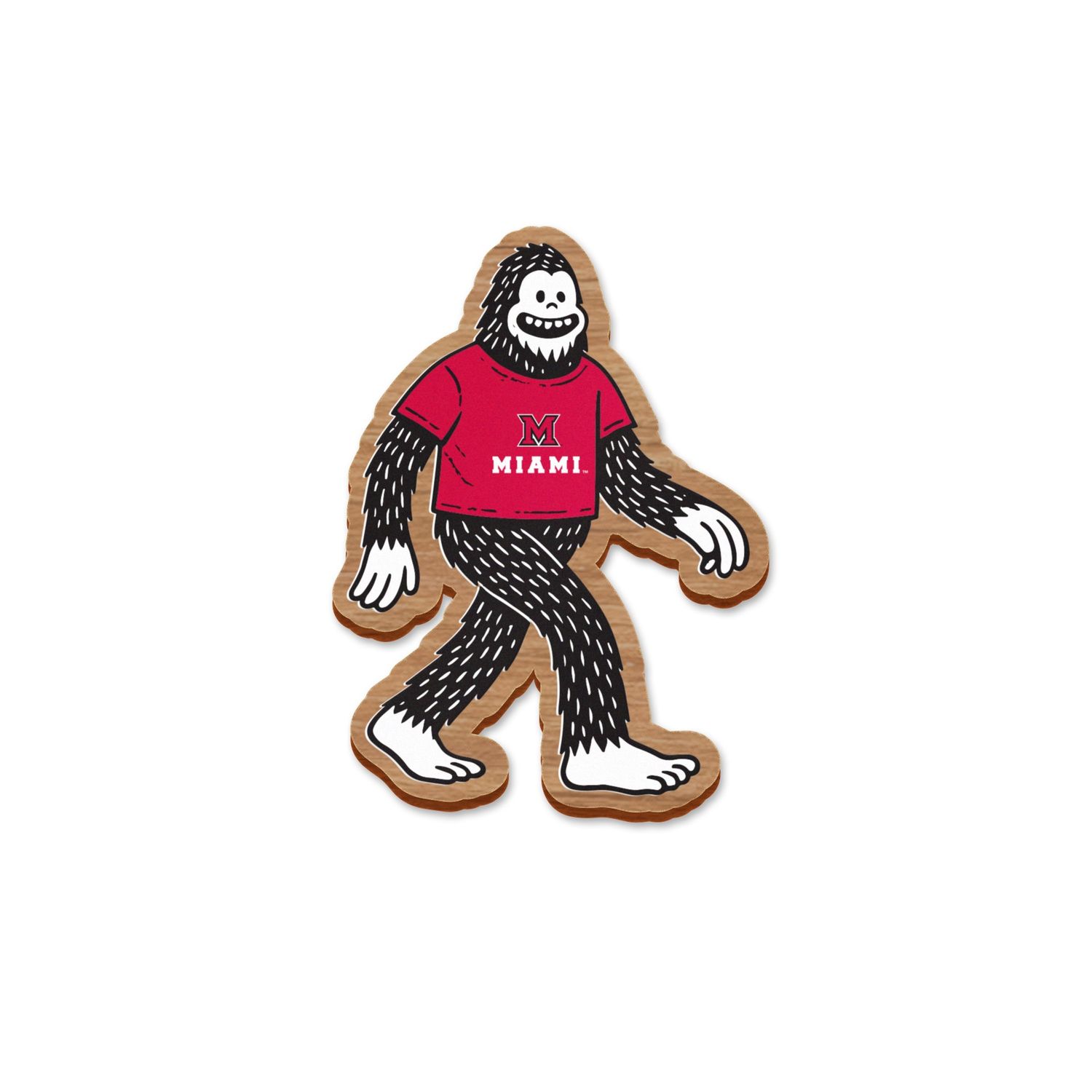 Yeti Lapel Pin M over Miami
