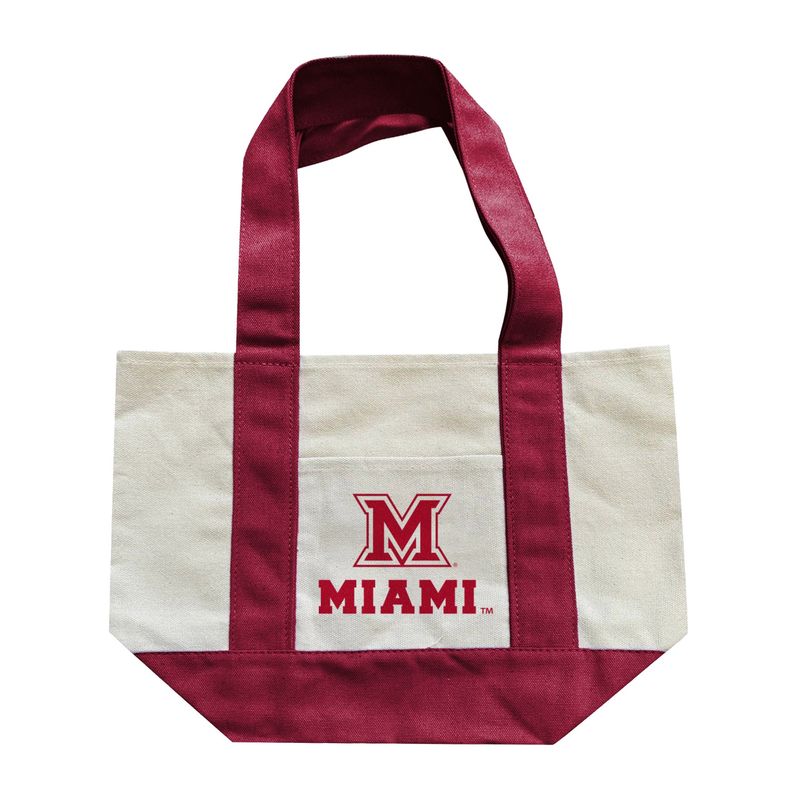 Mini Boat Tote Bag in Red