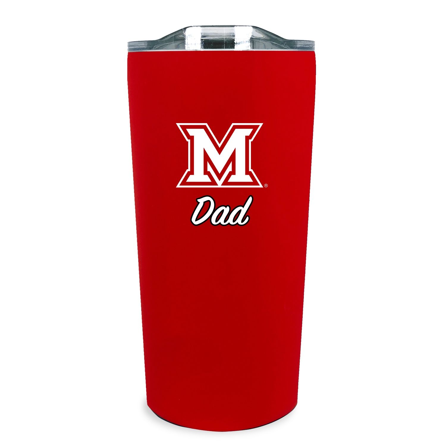Soft Touch Tumbler in Red - Dad
