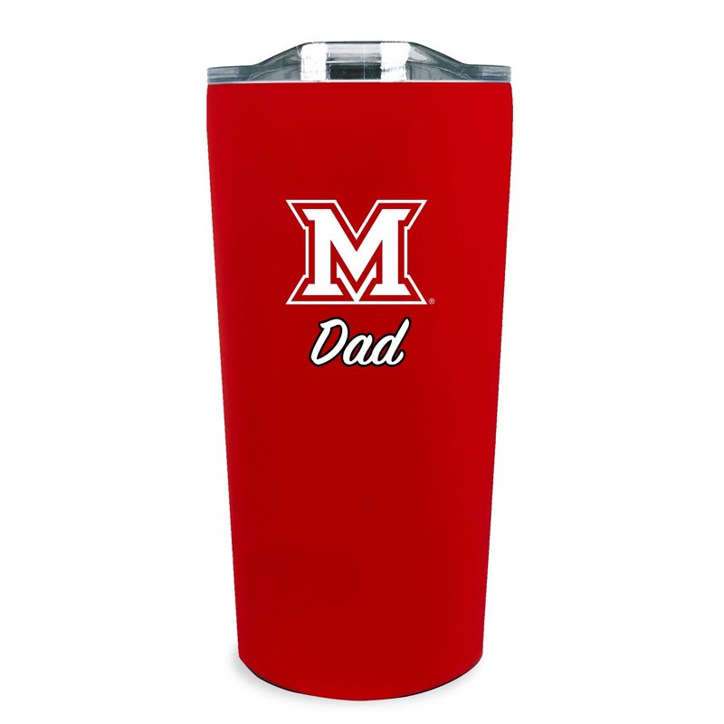Soft Touch Tumbler in Red - Dad