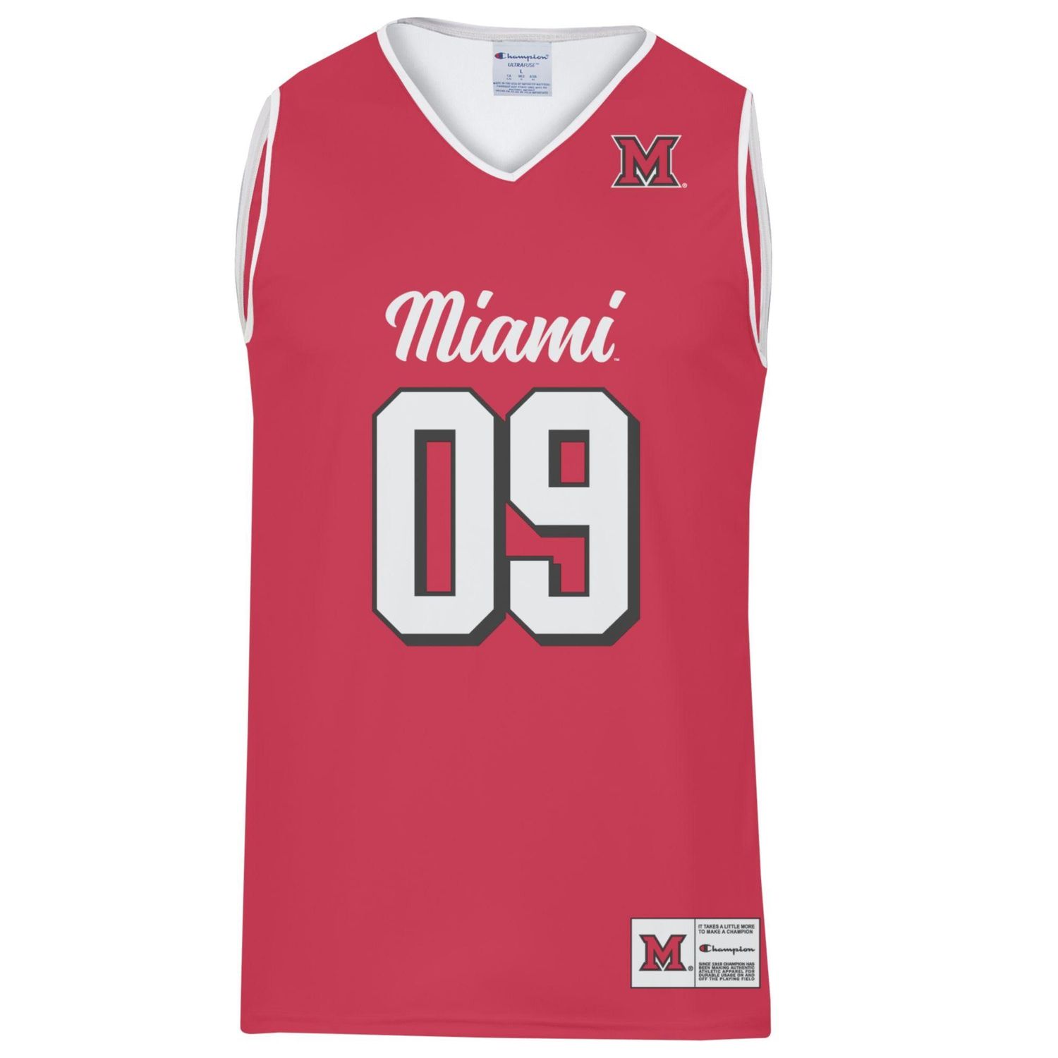 Champion Miami University RedHawks Sublimated Basketball Jersey