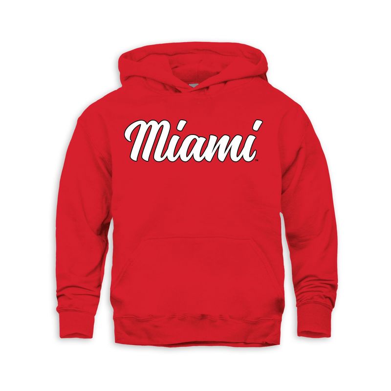 Youth Hood with Script Miami
