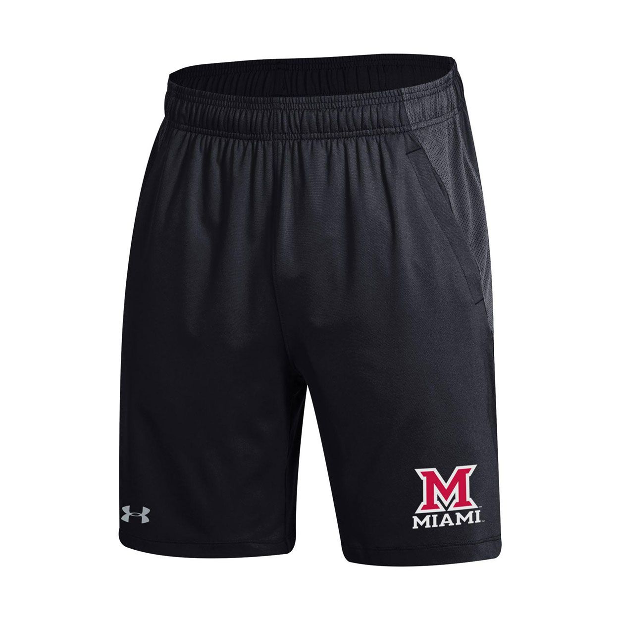 Under Armour Miami University RedHawks Black 7" Shorts