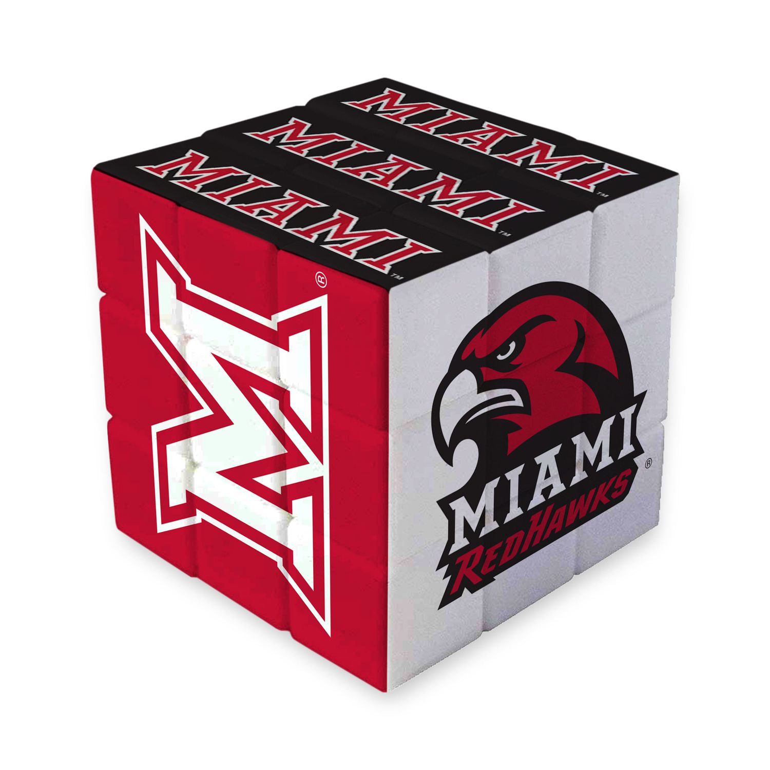 Miami University RedHawks Puzzle Cube