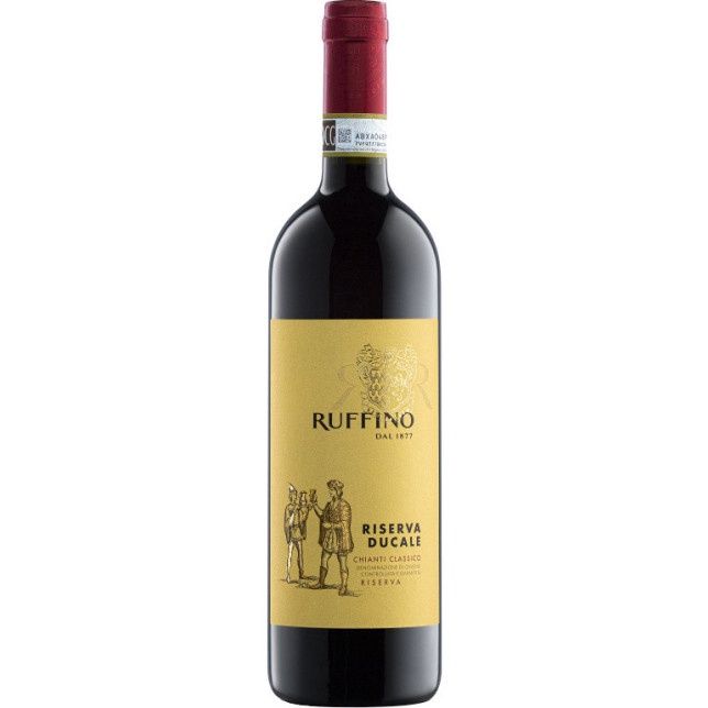 A4 RUFFINO TAN RESERVA DUCALE CHIANTI CLASSICO 750ML  H