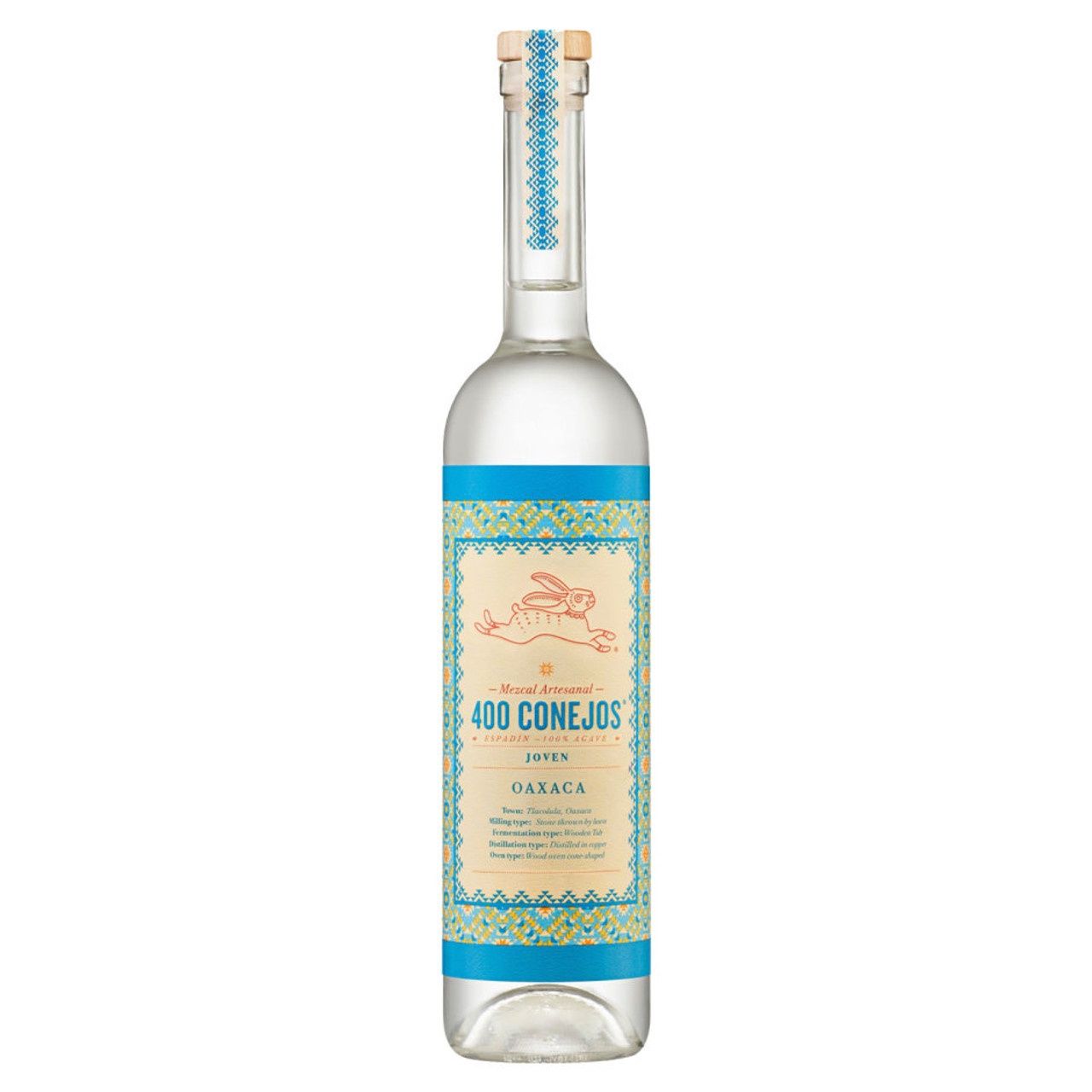 400 Conejos Joven Oaxaca Mezcal 750ml