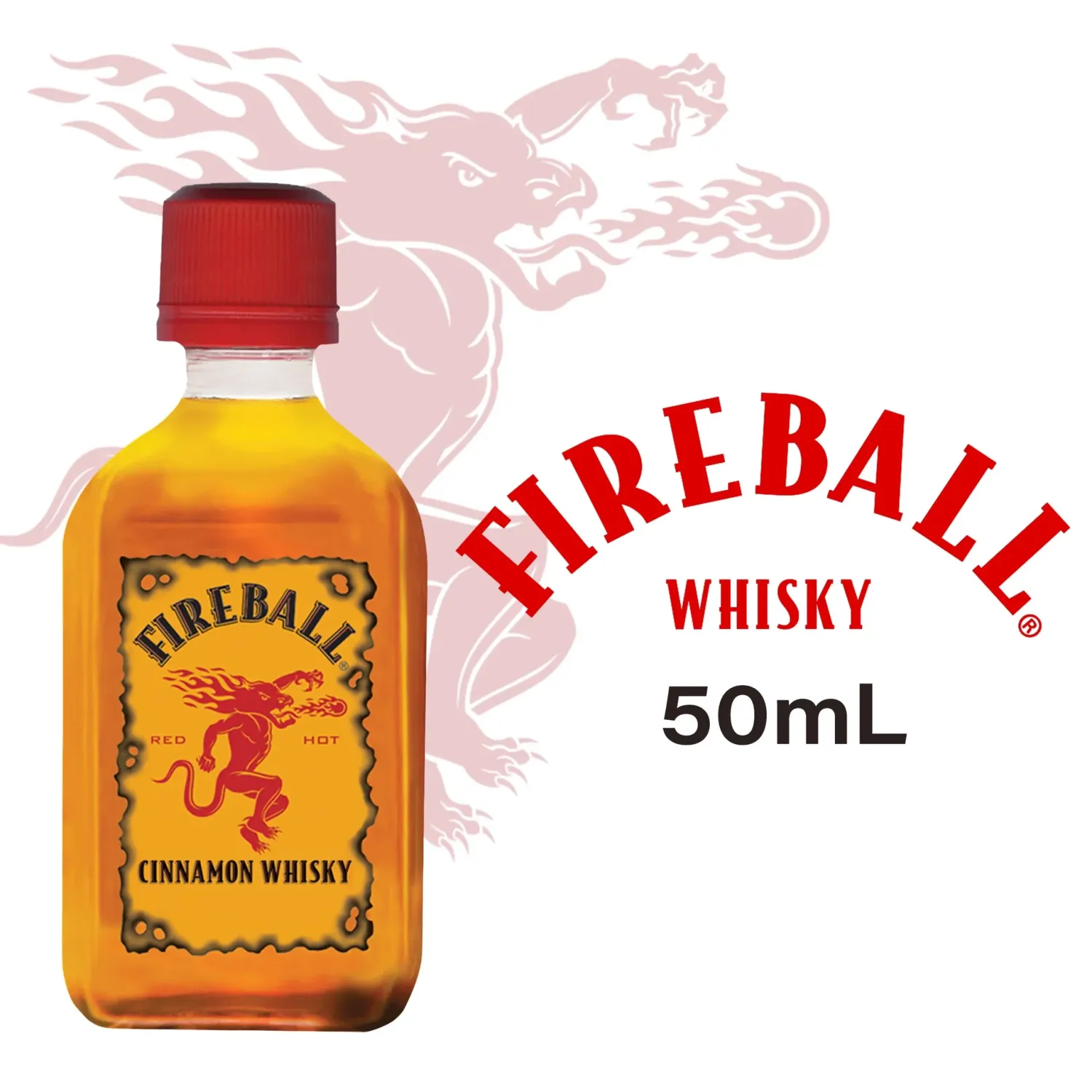 FIREBALL CINNAMON WHISKEY 50ML