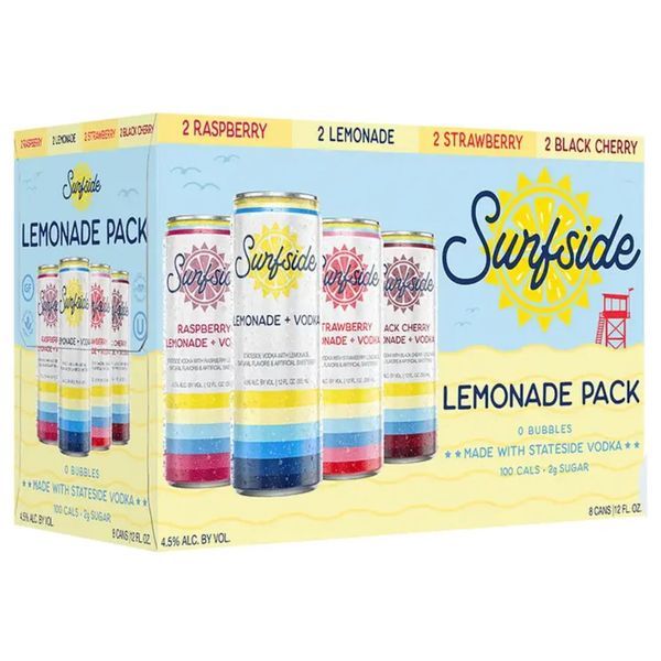 Surfside Lemonade Variety , 8Pack