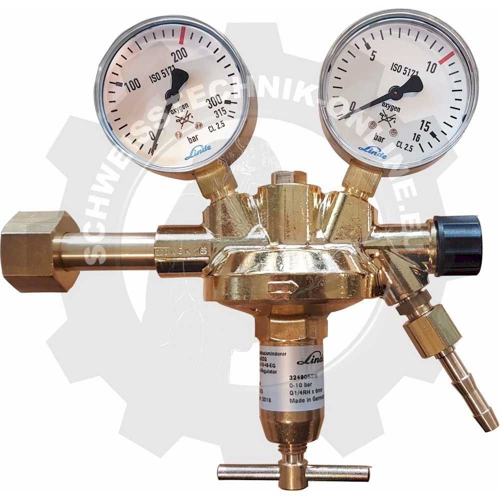 Flaschendruckminderer für Sauerstoff, 200 bar Flaschendruckminderer für Sauerstoff, 200 bar