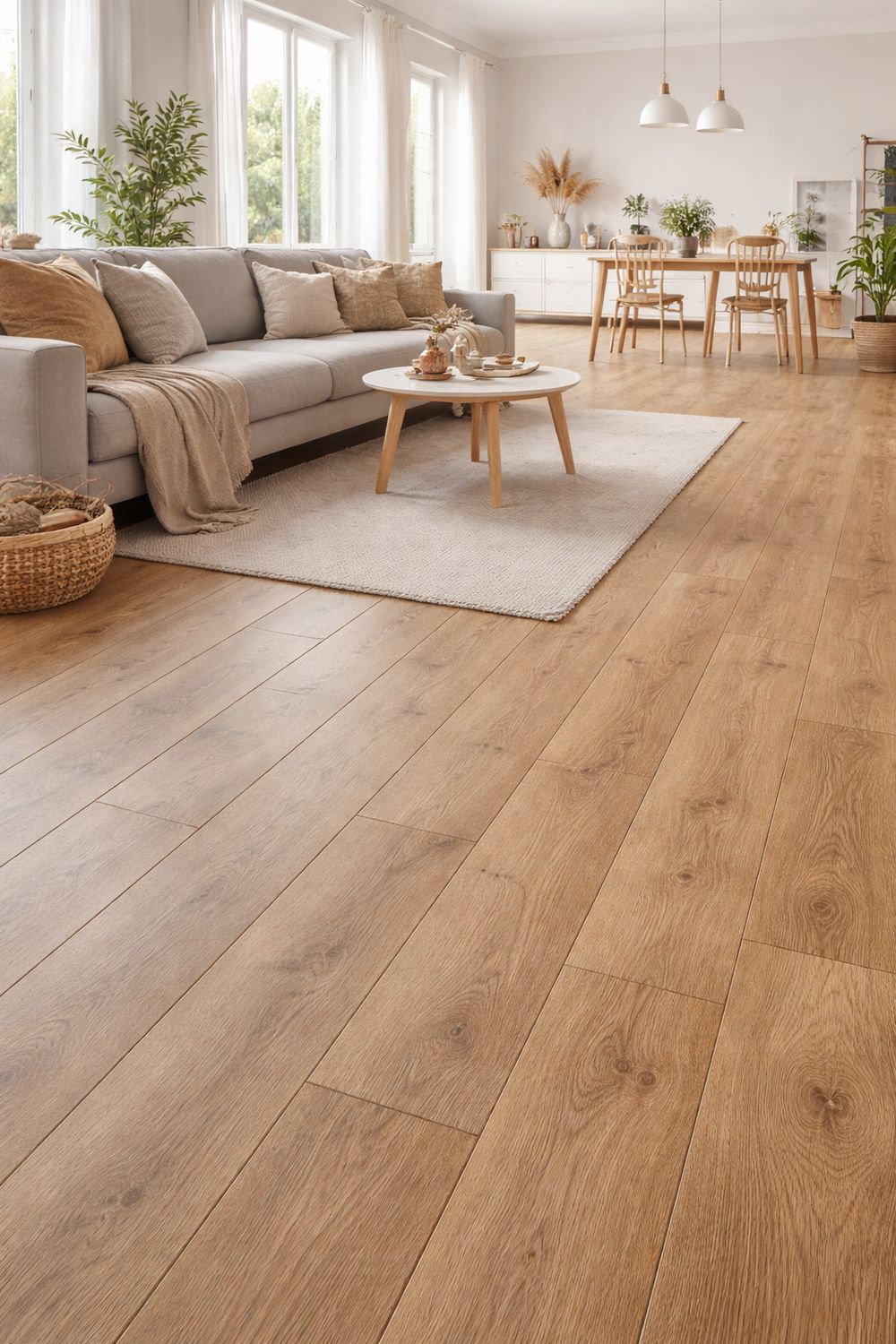 Kronotex Jalon Oak Laminate Flooring 12mm AC5