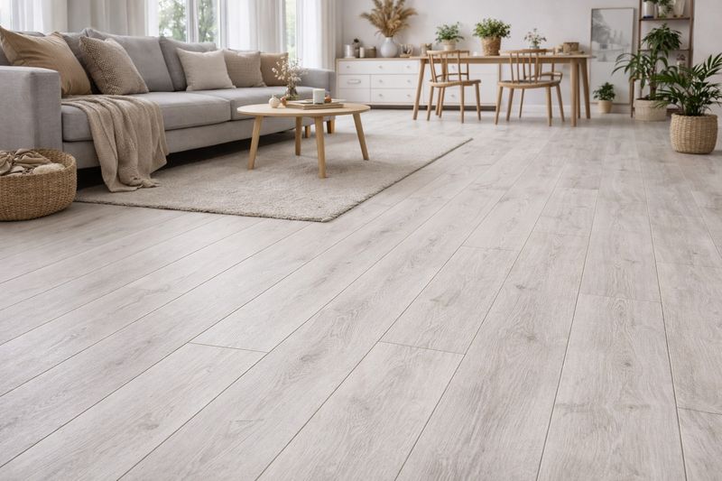 Kronotex Rip White Oak Laminate Flooring 12mm AC5