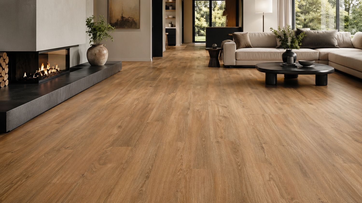 LignumCore Sahara Oak Rigid Vinyl Flooring 5mm SPC