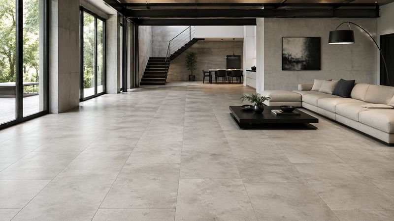 Endura T3 Crete SPC Tile Flooring 5.5mm