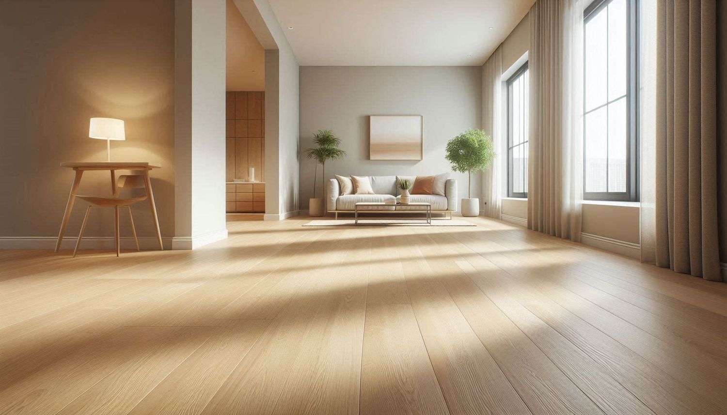 Hydroloc Light Oak Malmo Rigid Vinyl Flooring