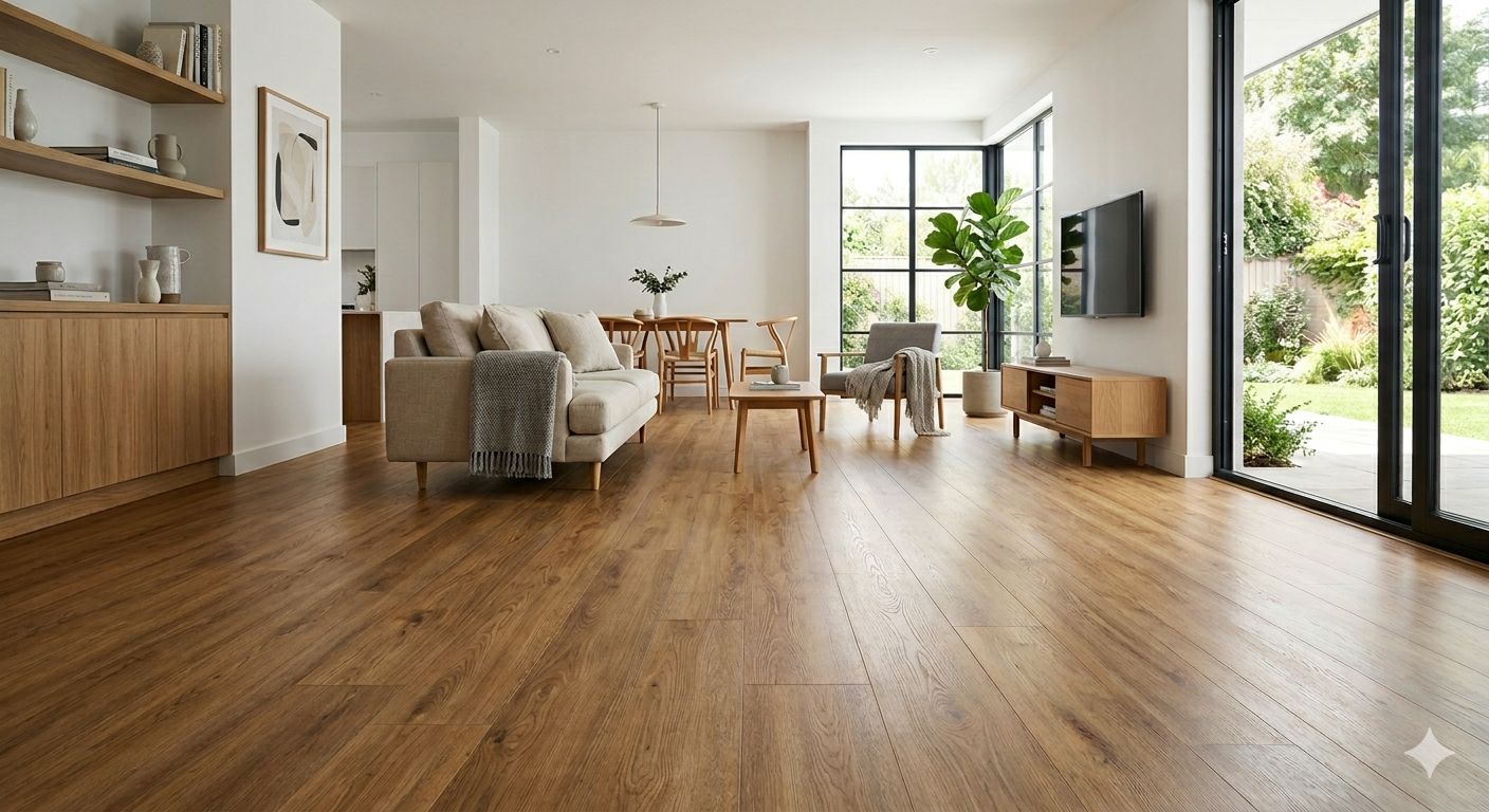 Hydroloc Natural Oak Rigid Vinyl Flooring