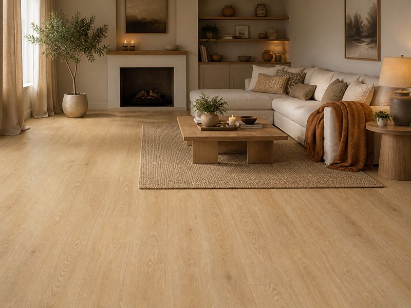 BerryAlloc Faro Warm Natural Oak Zenn 55 Vinyl Plank Flooring
