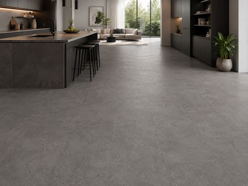 BerryAlloc Rimini Grey Stone Zenn 55 Vinyl Tile Flooring BerryAlloc Rimini Grey Stone Zenn 55 Vinyl Tile Flooring