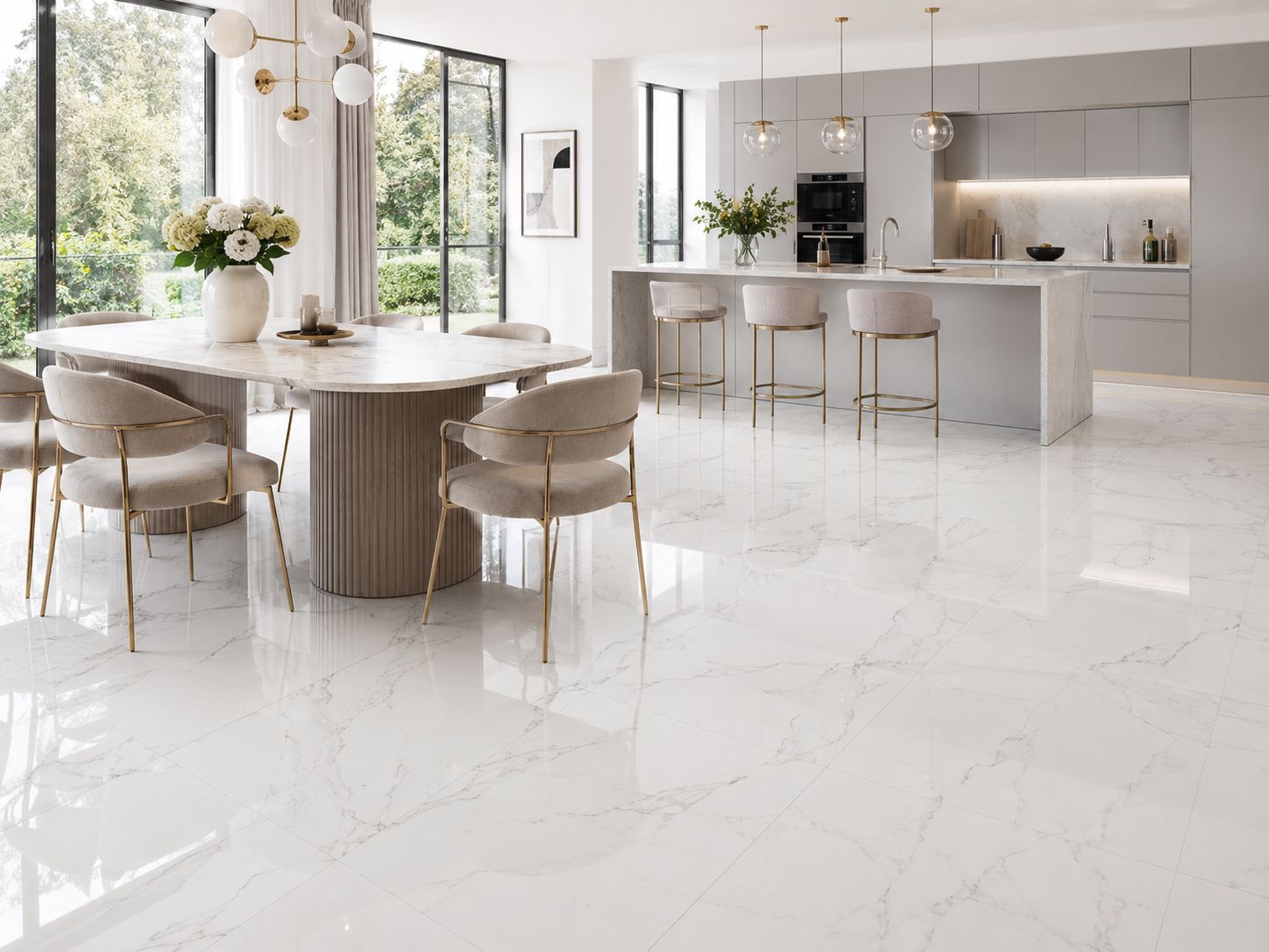 FLOORganic Marble Gloss 8mm Laminate Flooring FLOORganic Marble Gloss 8mm Laminate Flooring